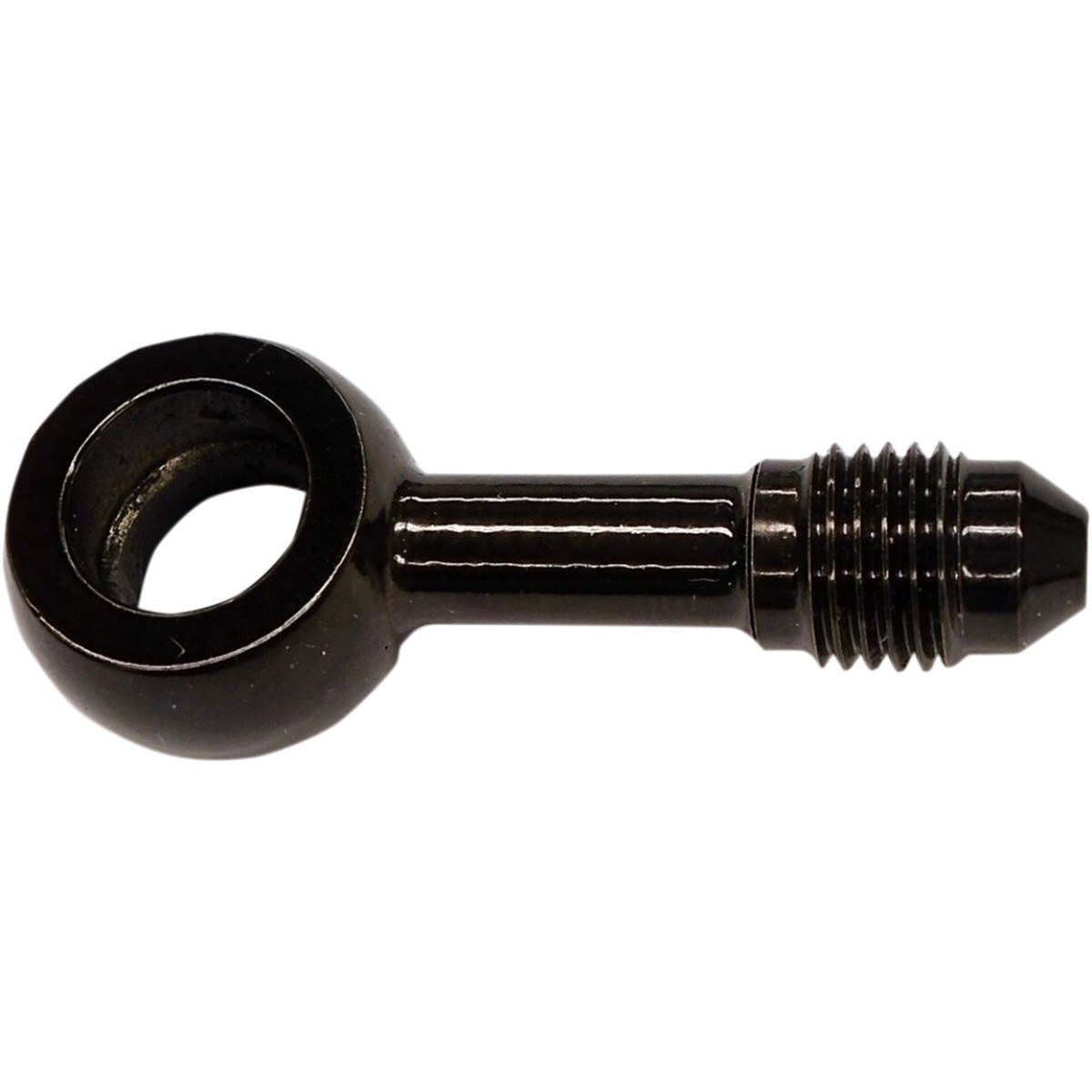 Magnum Shielding #1704-58 - Banjo Fitting - 10 mm - AN3 180° - Black