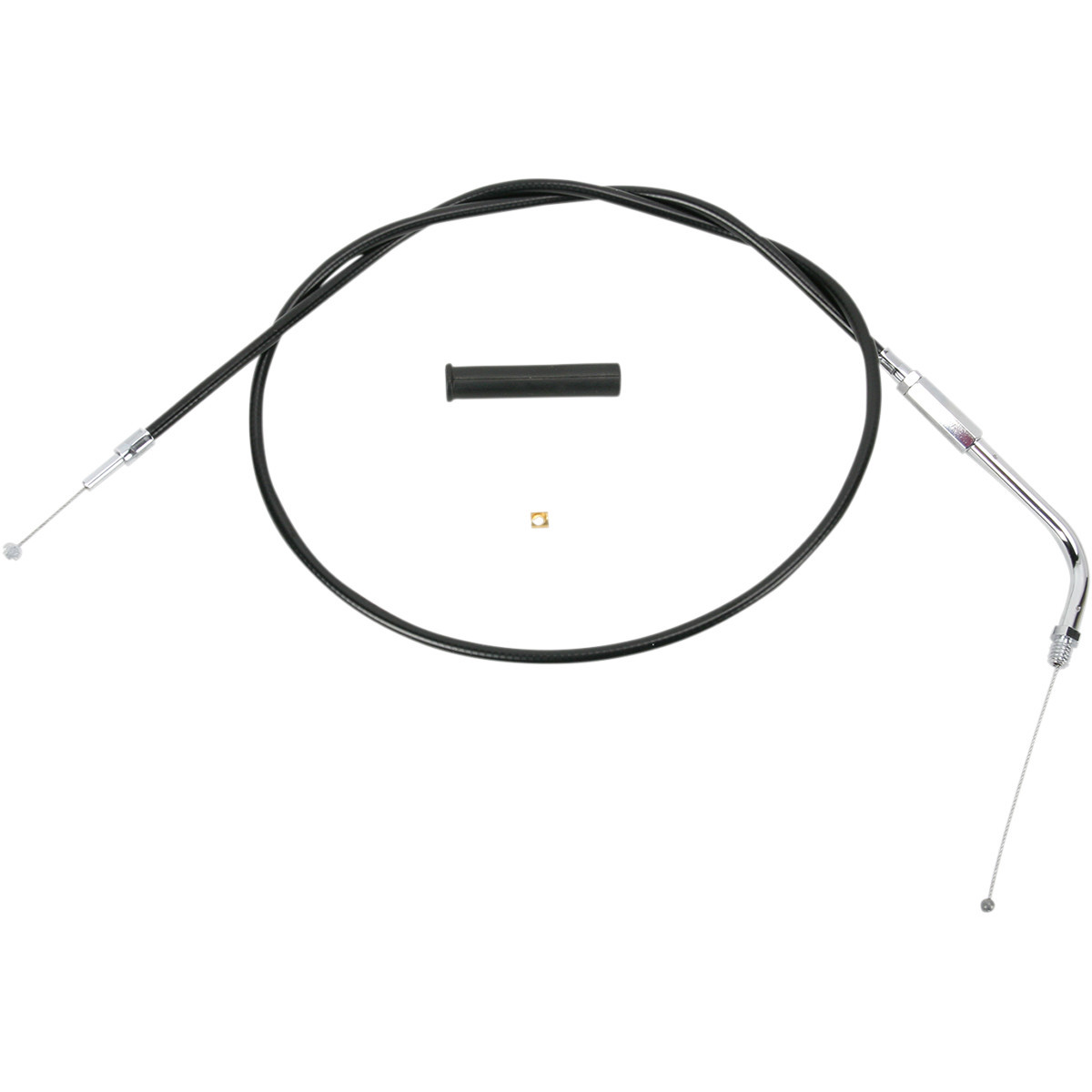 Drag Specialties - Black Vinyl Throttle Cable - 39-1/2"