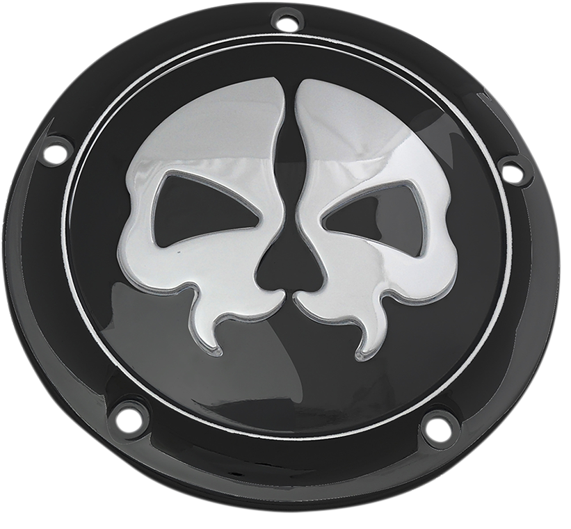 Split Skull Derby Cover - Black - 5-Hole