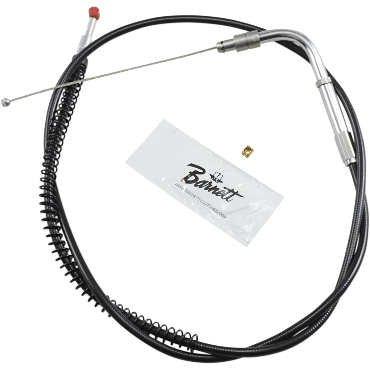 Barnett #101303002606 - Black Vinyl Throttle Cable - +6" Size - 35-1/2" Length