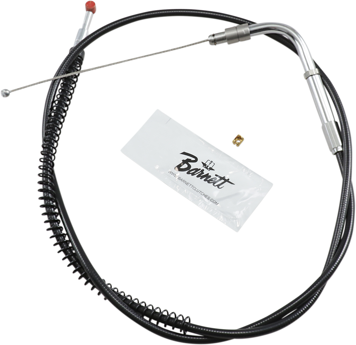 Throttle Cable - +6" - Black