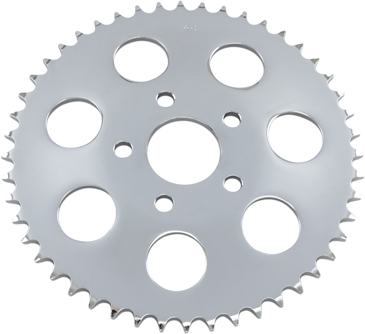 Rear Wheel Sprocket - 48-Tooth - Chrome