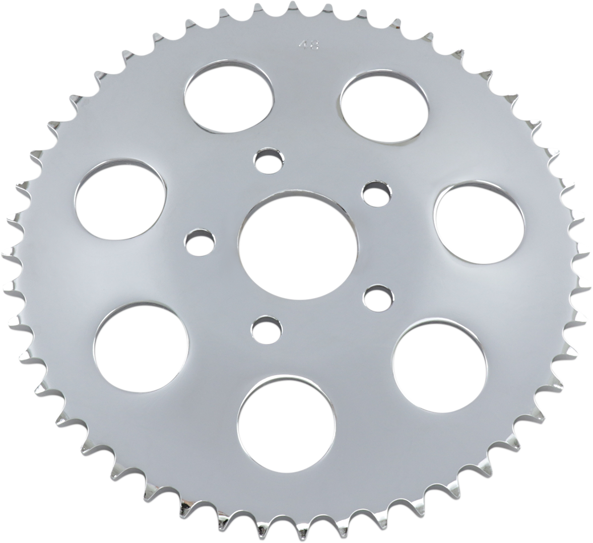 Rear Wheel Sprocket - 48-Tooth - Chrome