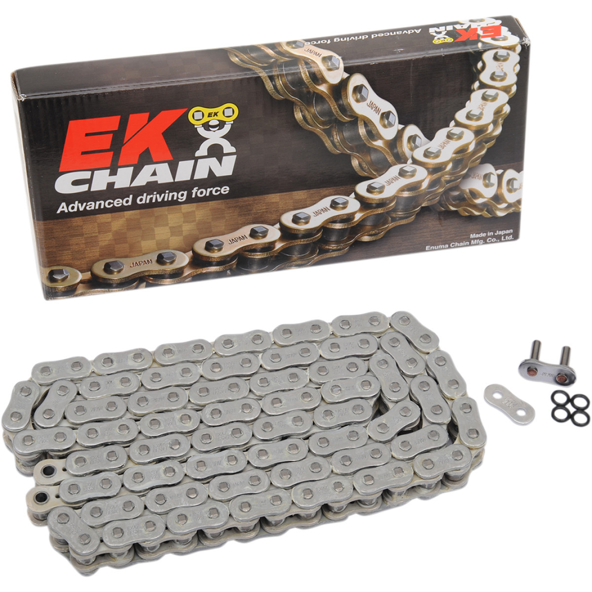 EK #530ZVX3-150C - 530 ZVX3 - Sportbike Chain - 150 Links - Chrome