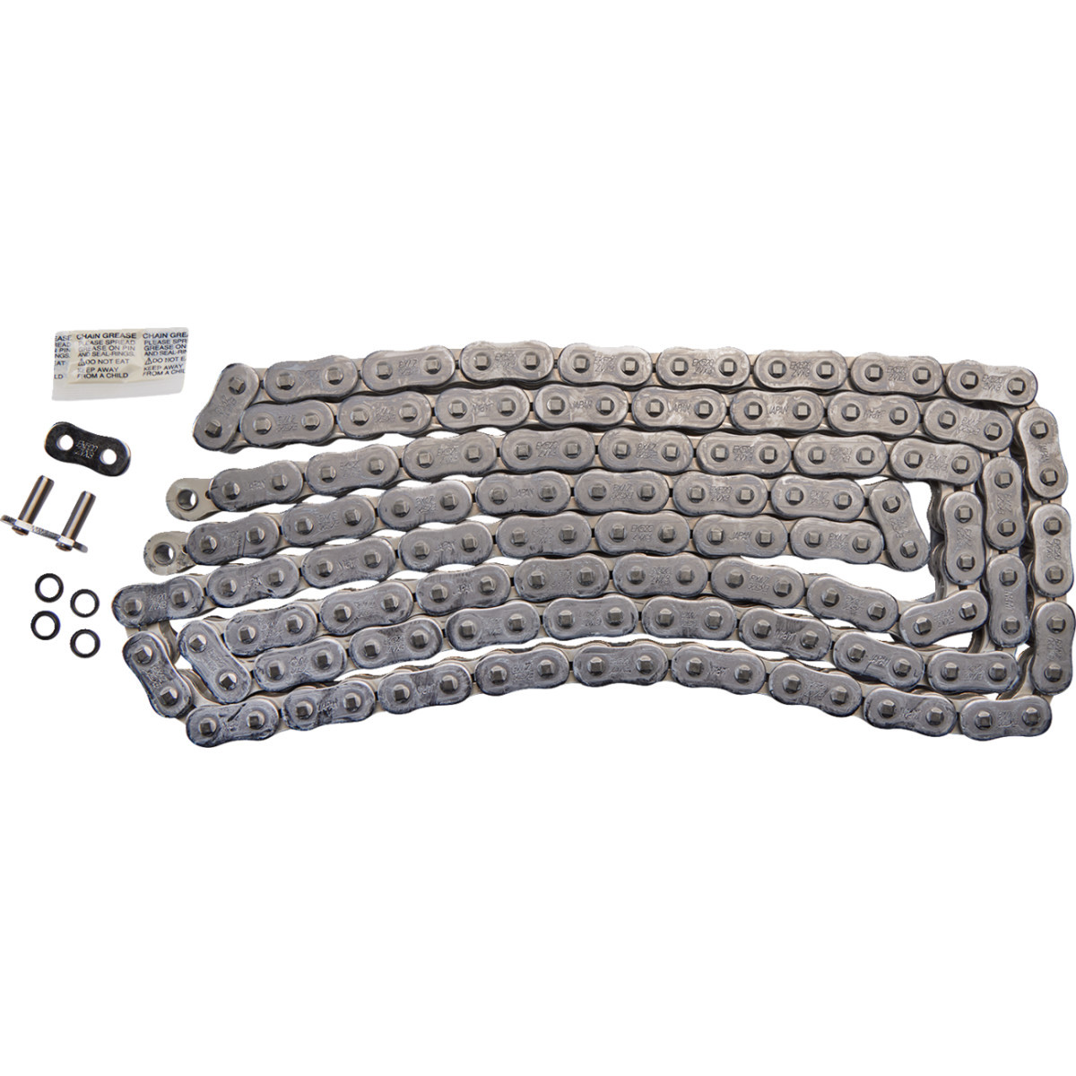 EK #520ZVX3-150C - 520 ZVX3 - Sportbike Chain - 150 Links - Chrome