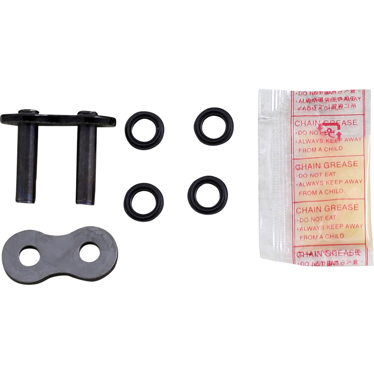 DID #ZJ530ZVMXBK - 530 ZVMX - Black - Rivet Connecting Link
