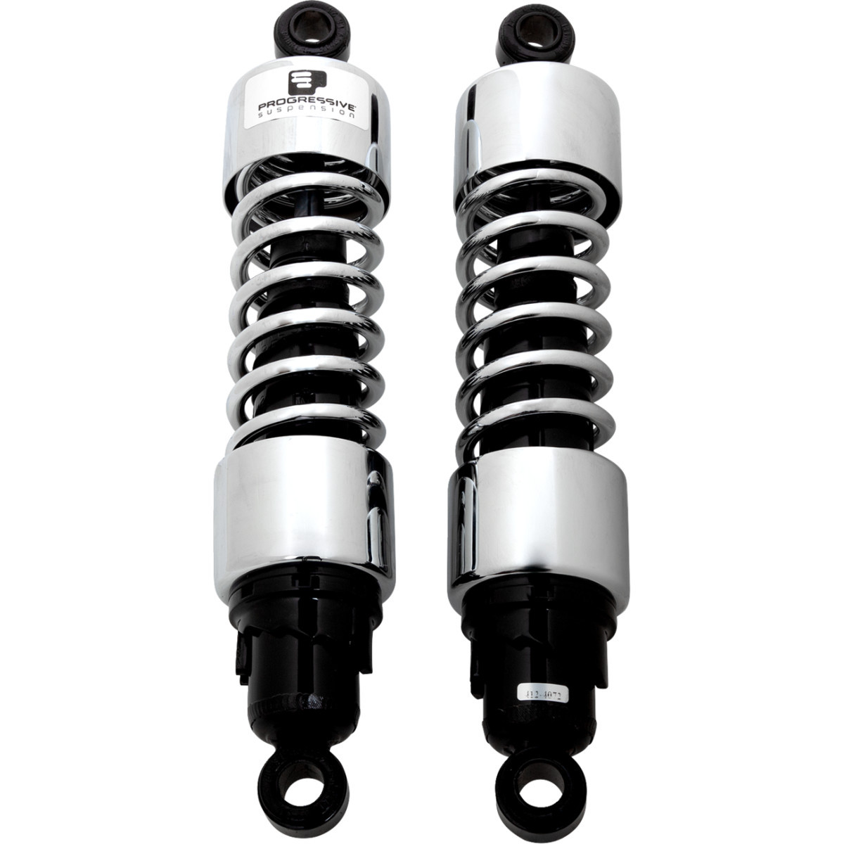 Progressive Suspension #412-4072C - 412 Series Shock - 13" - Standard - Chrome - FLH/T
