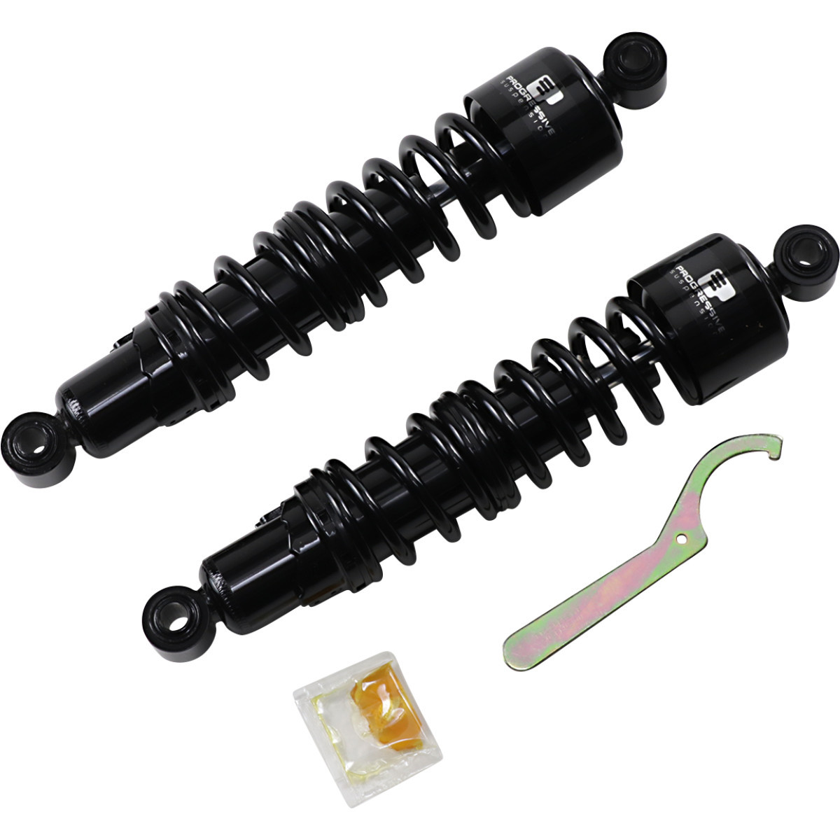 Progressive Suspension #412-4083B - 412 Series Shock - 13" - Standard - Black - FXD