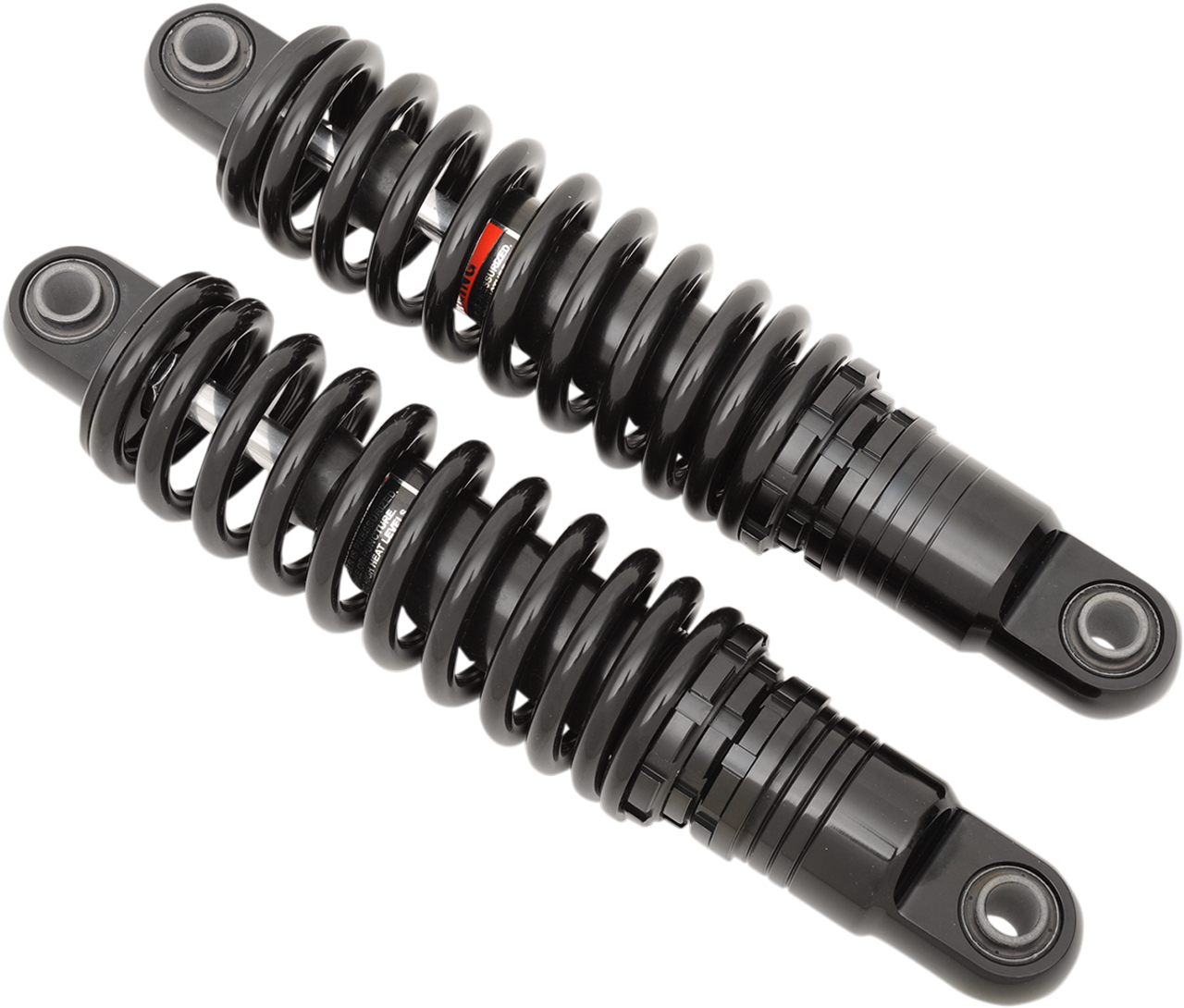 Premium Ride-Height Adjustable Shocks - Black - Standard - 12"