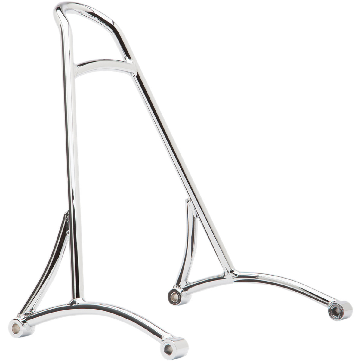 Burly Brand #B13-1504C - 13" Sissy Bar - Short - Chrome - HD Dyna