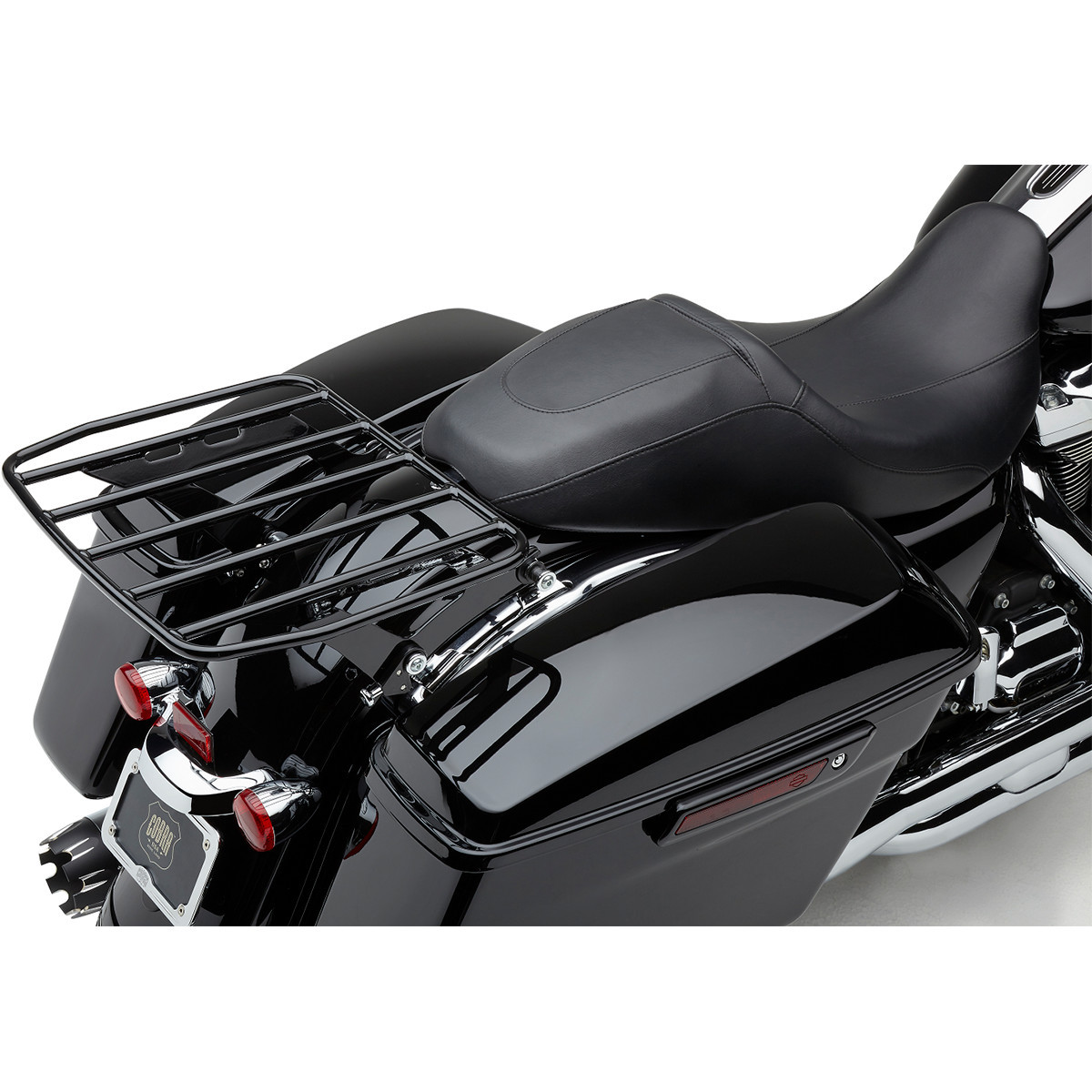 Cobra #602-2800B - Detachable Flat Rack - Black