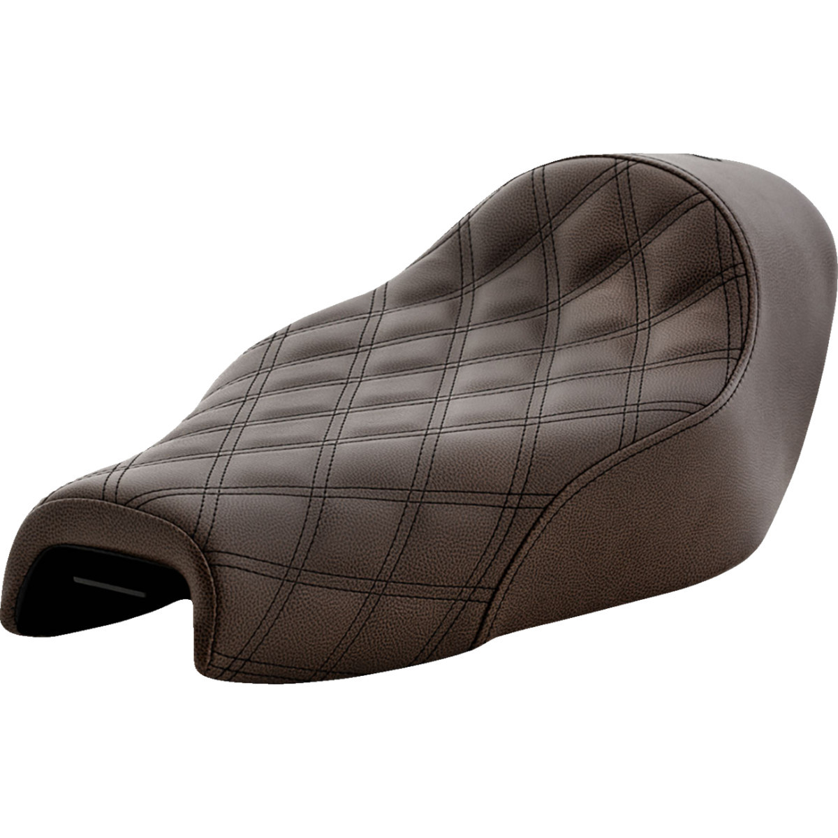 Saddlemen #807-03-002BLS - Renegade™ Solo Seat - Lattice Stitched - Brown - XL '04-'20