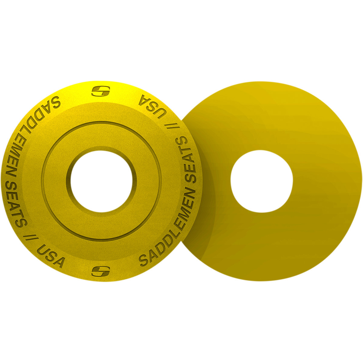 Saddlemen #14707YW - Fender Seat Washer - Yellow