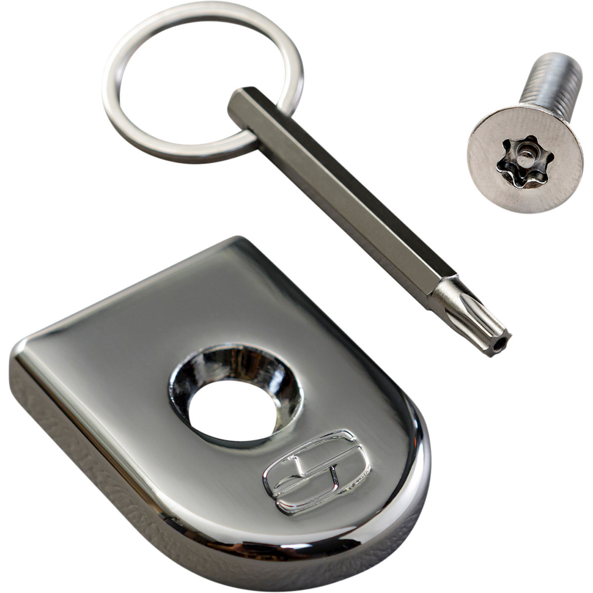 Saddlemen #8910C - Security Seat Screw - Chrome
