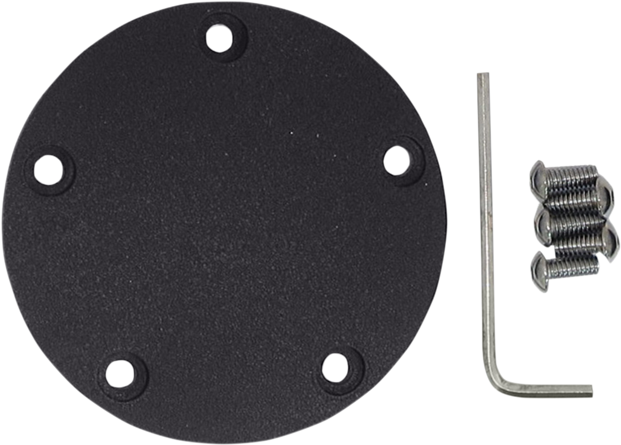 Drag Specialties #30-0170AWB - Points Cover - Wrinkle Black