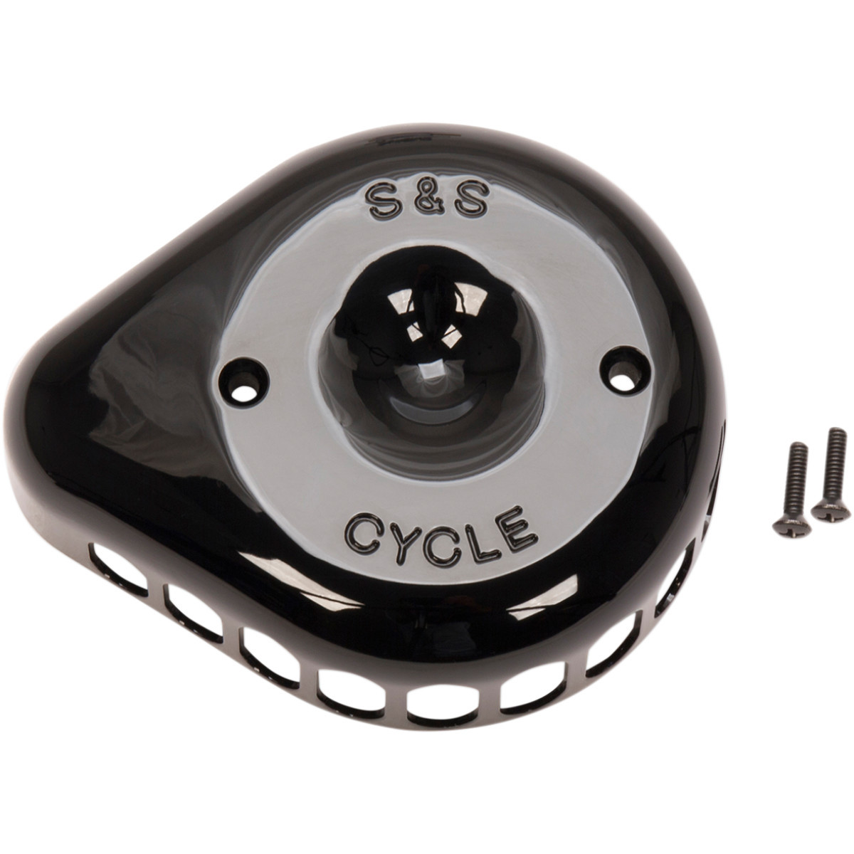 S&S Cycle #170-0366 - Air Cleaner Cover - Mini Teardrop - Black