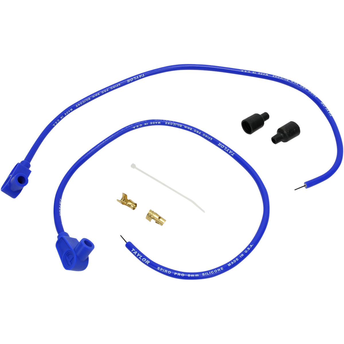 Sumax #S76681 - Spark Plug Wire - 90° - Blue - Universal