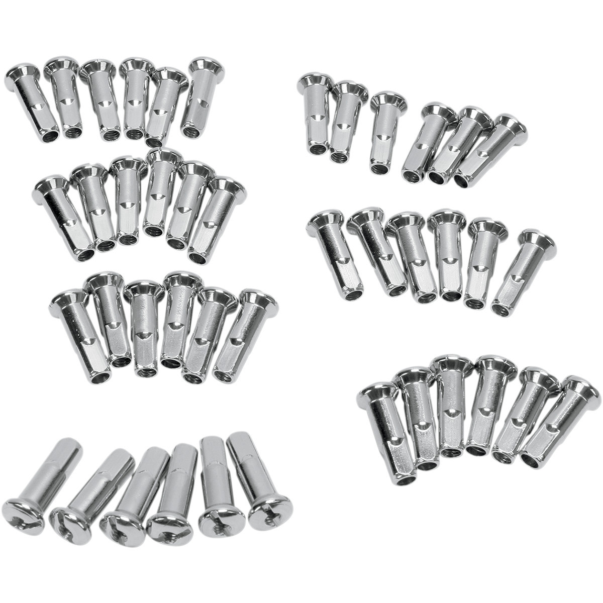 Drag Specialties - Spoke Nipples - Stainless Steel - Extra Long