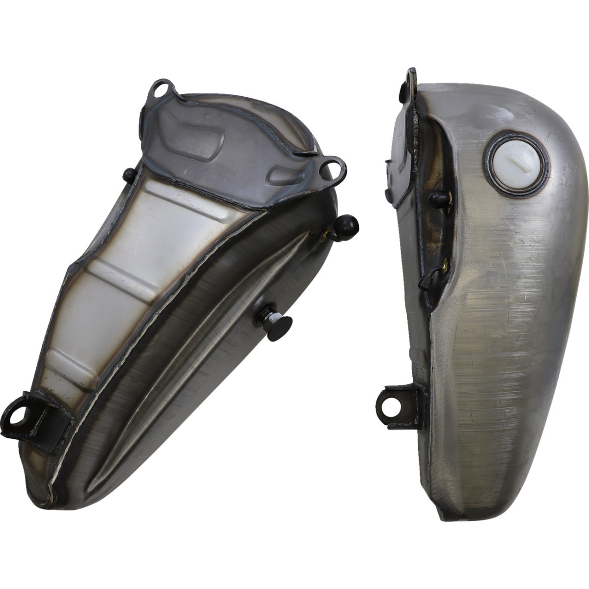 Drag Specialties - Fat Bob Style Gas Tanks - Flatside - 5 Gallon