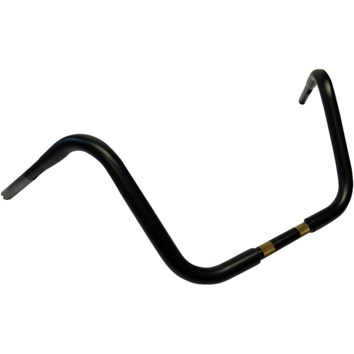 Drag Specialties - 1-1/4" Buffalo Touring Handlebar - 12" - TBW - Flat Black