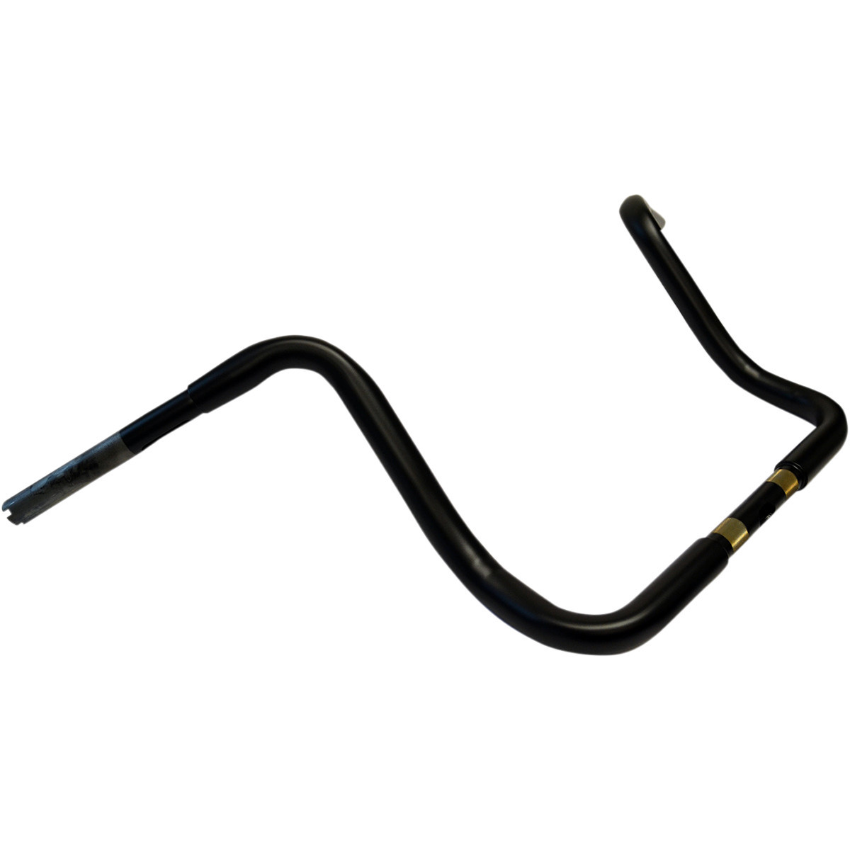 Drag Specialties - 1-1/4" Buffalo Touring Handlebar - 13" - TBW - Flat Black