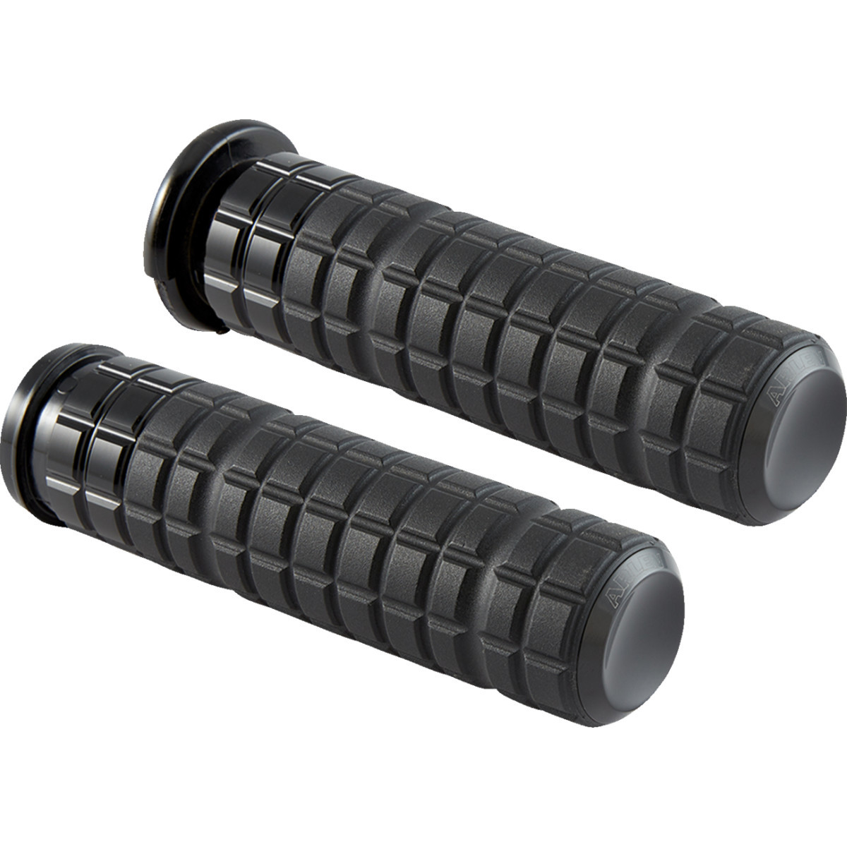 Arlen Ness #500-002 - SpeedLiner Grips - TBW - Black