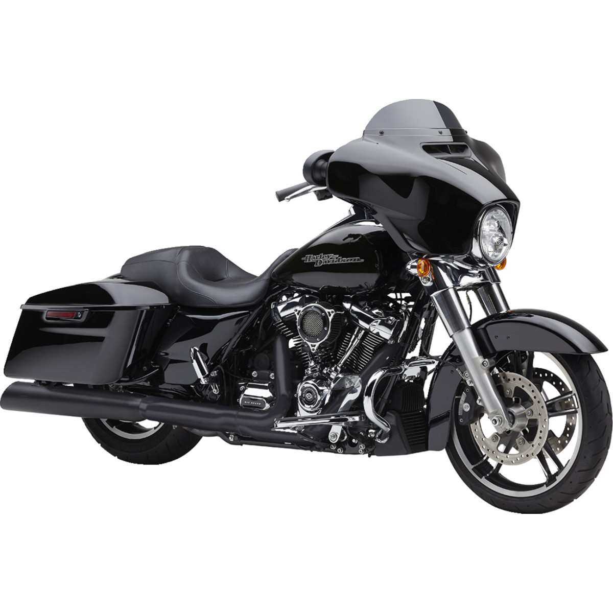 Cobra #6289RB - 4-1/2" NH Series Mufflers - Black