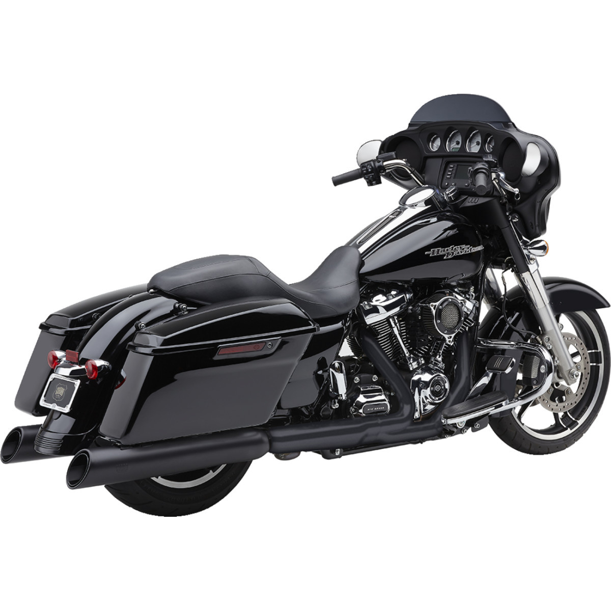 Cobra #6289RB - 4-1/2" NH Series Mufflers - Black