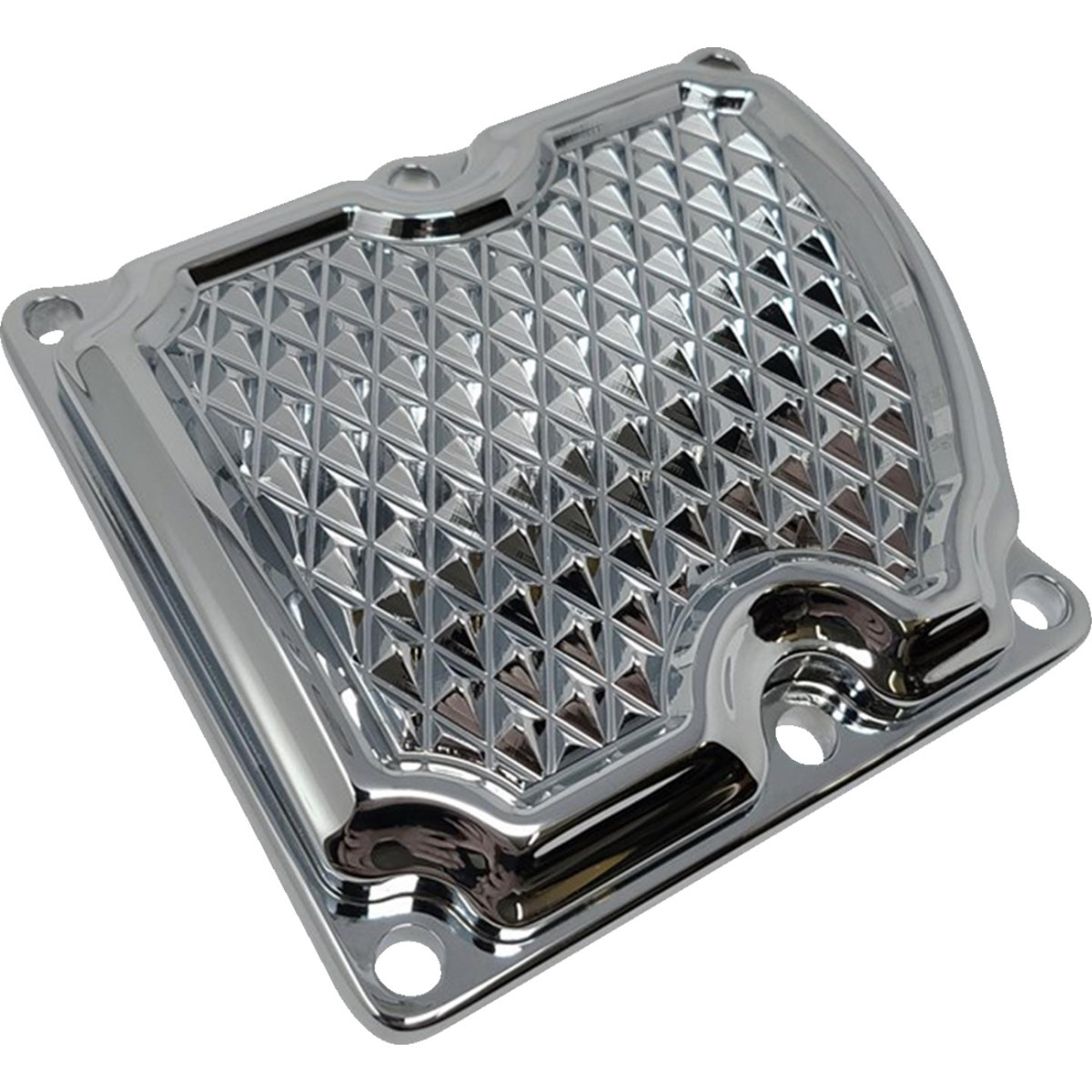 Covingtons #C3073-C - Transmission Top Cover - Diamondback - Chrome