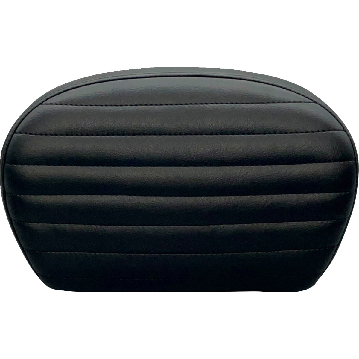 LE Pera #L-SBP01PT-DULL - Sissy Bar Pad - Large - Pleated - Dull Black