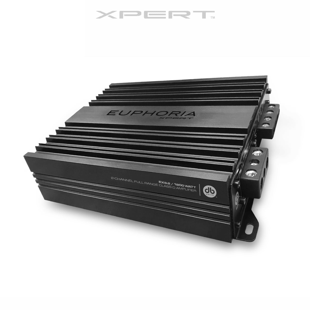DB Drive Euphoria EX9.2 Xpert Amplifier - 1800 Watt 2-Channel