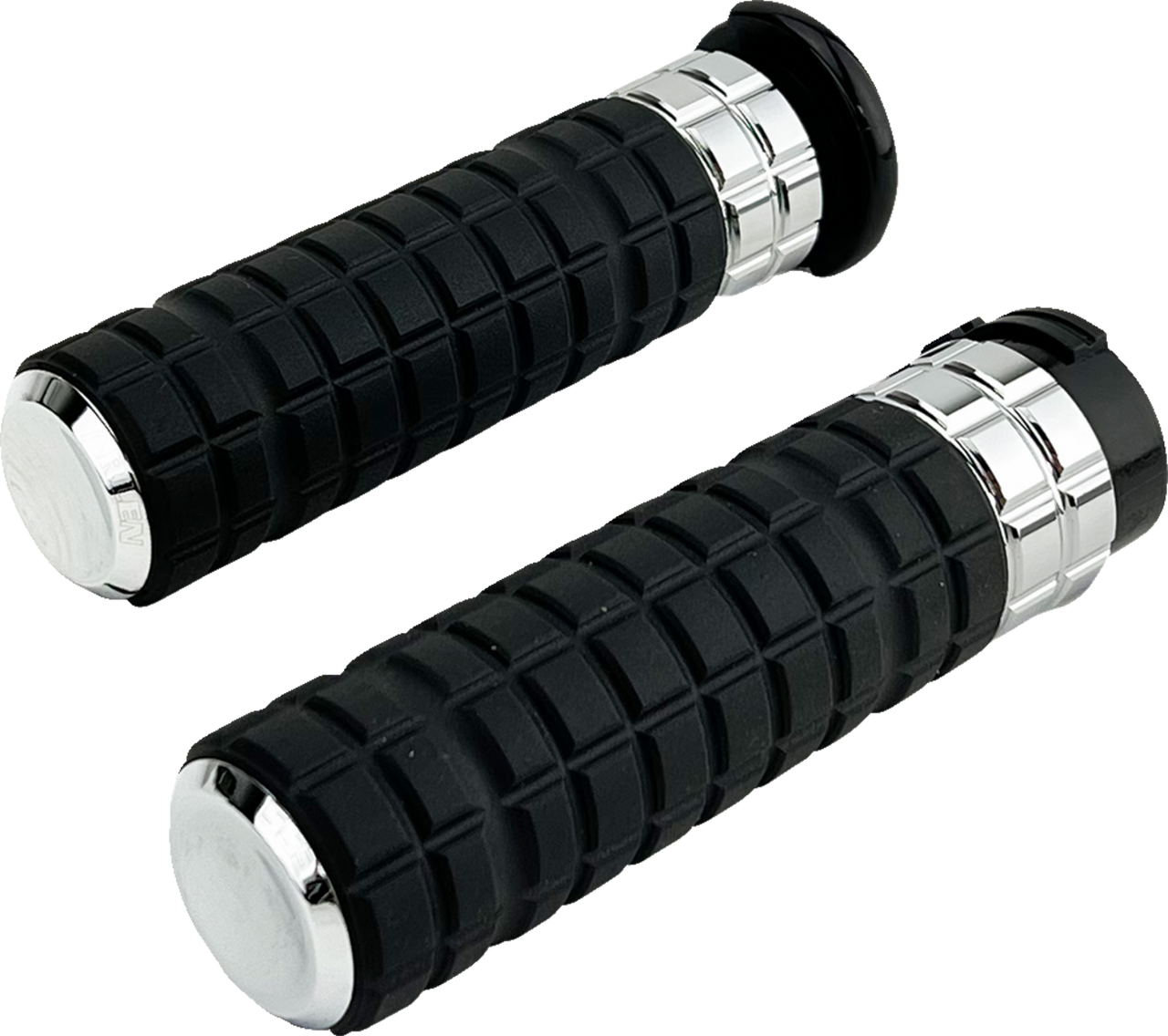 Arlen Ness #500-001 SpeedLiner Grips - Cable - Chrome