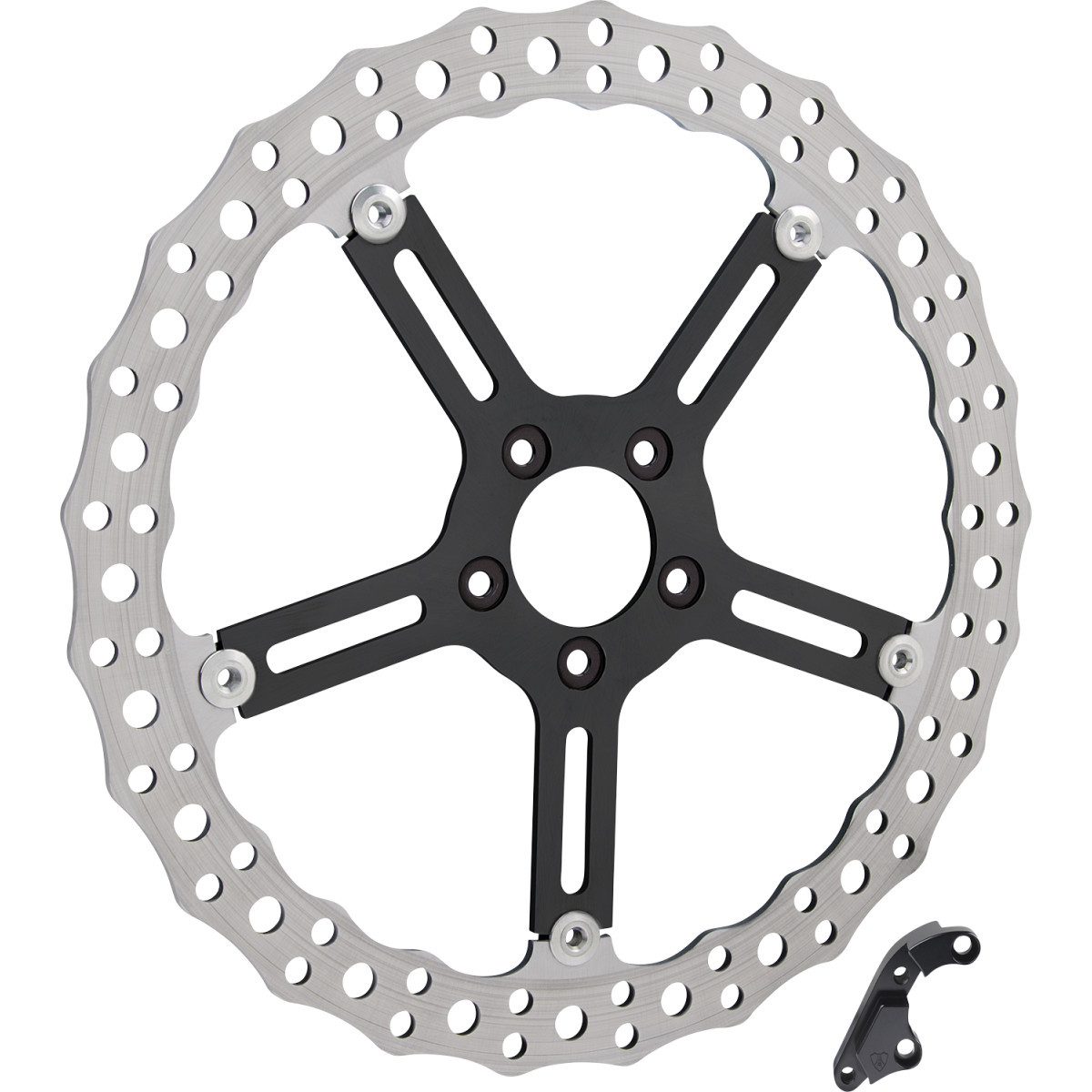 Arlen Ness #300-042 - Rotor Kit - Jagged - Right Front - 15"