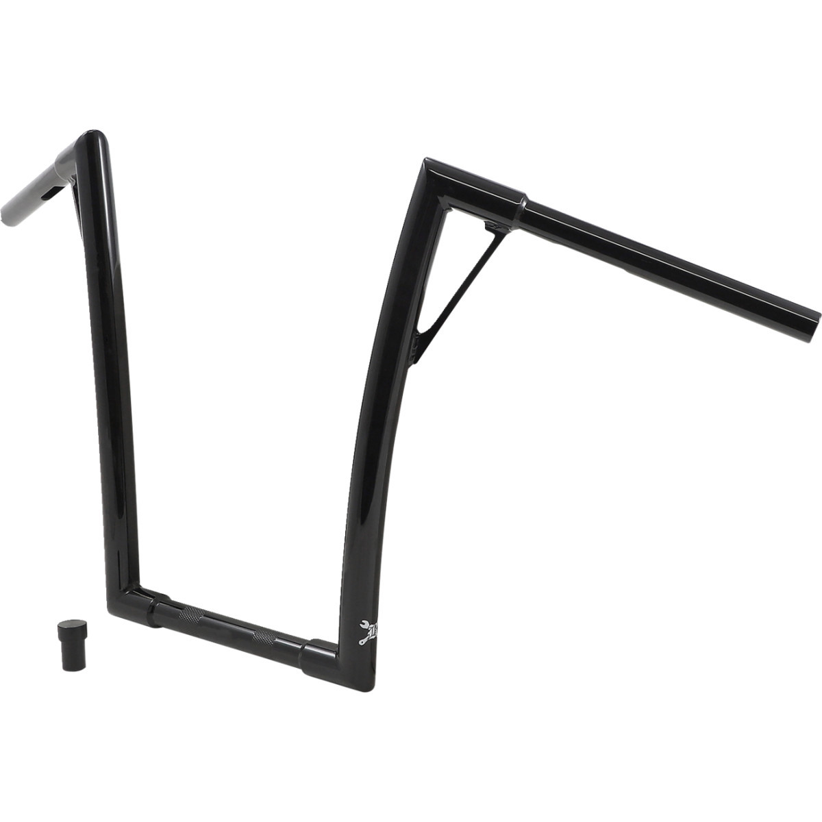 Burly Brand #B12-7008B - Louie Handlebar - 16" - Black
