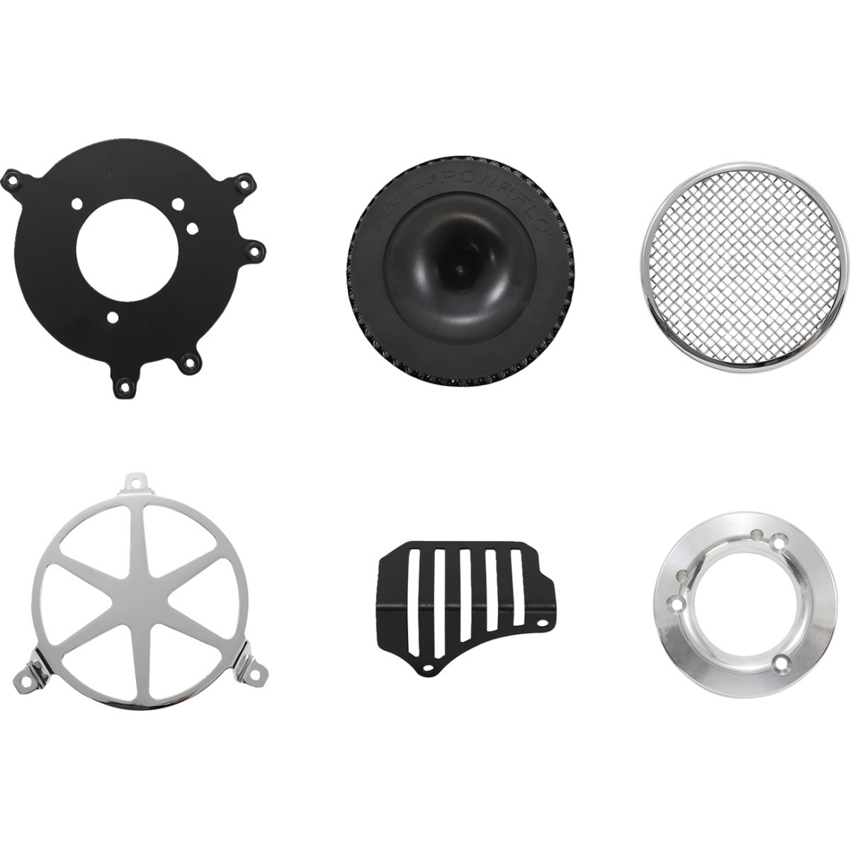 Cobra #606-0104-04-SB - Air Cleaner Kit - Chrome