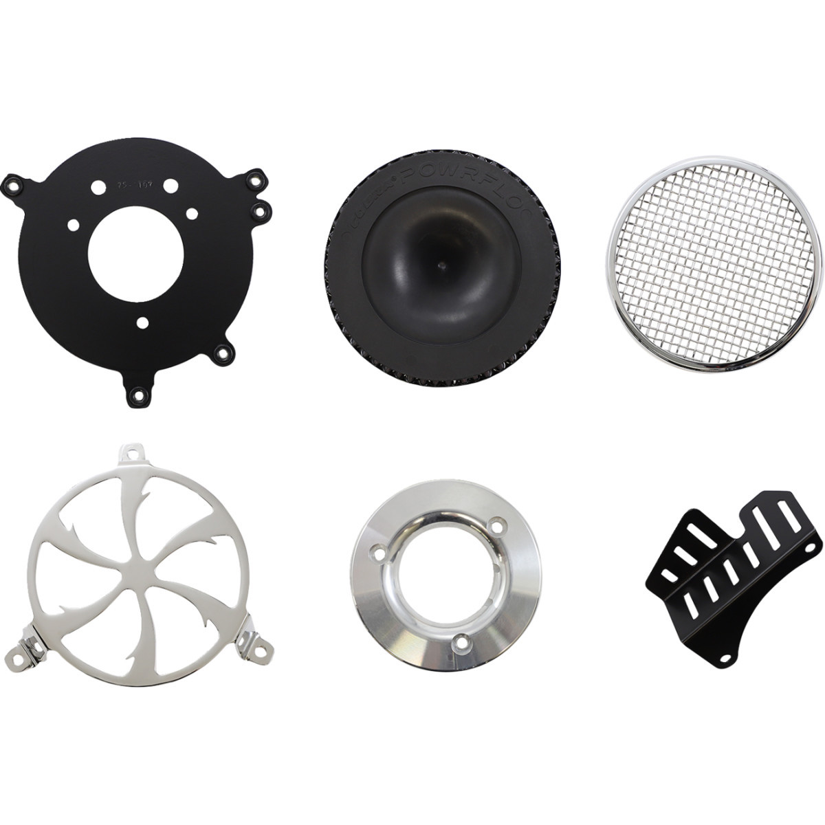 Cobra #606-0100-01-SB - Air Cleaner Kit - Chrome