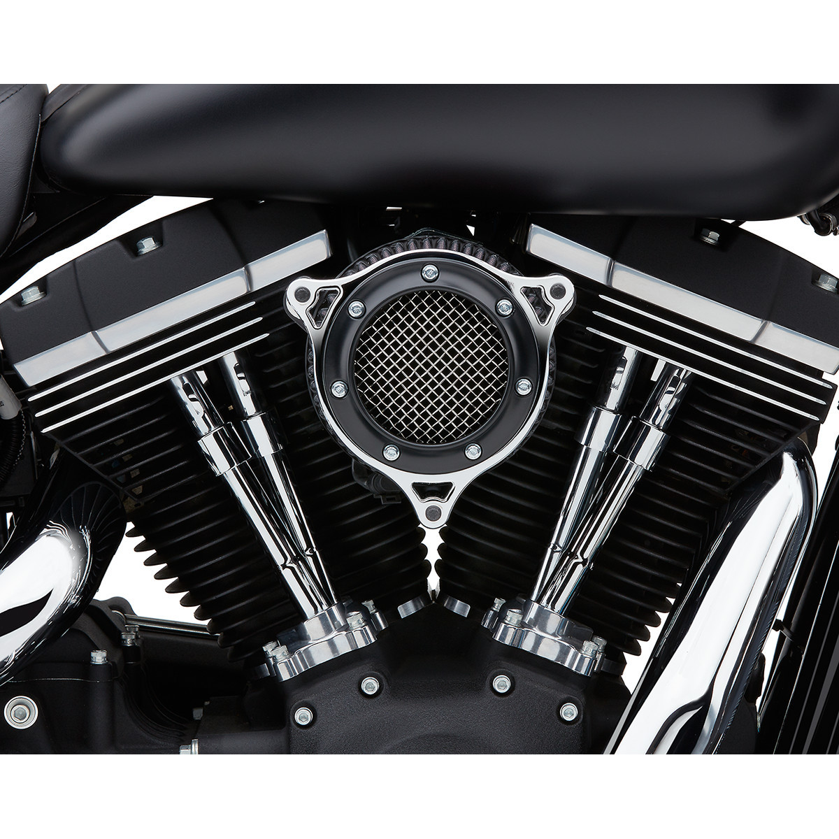 Cobra #606-0102-05BCSB - RPT Air Intake Kit - Black/Chrome