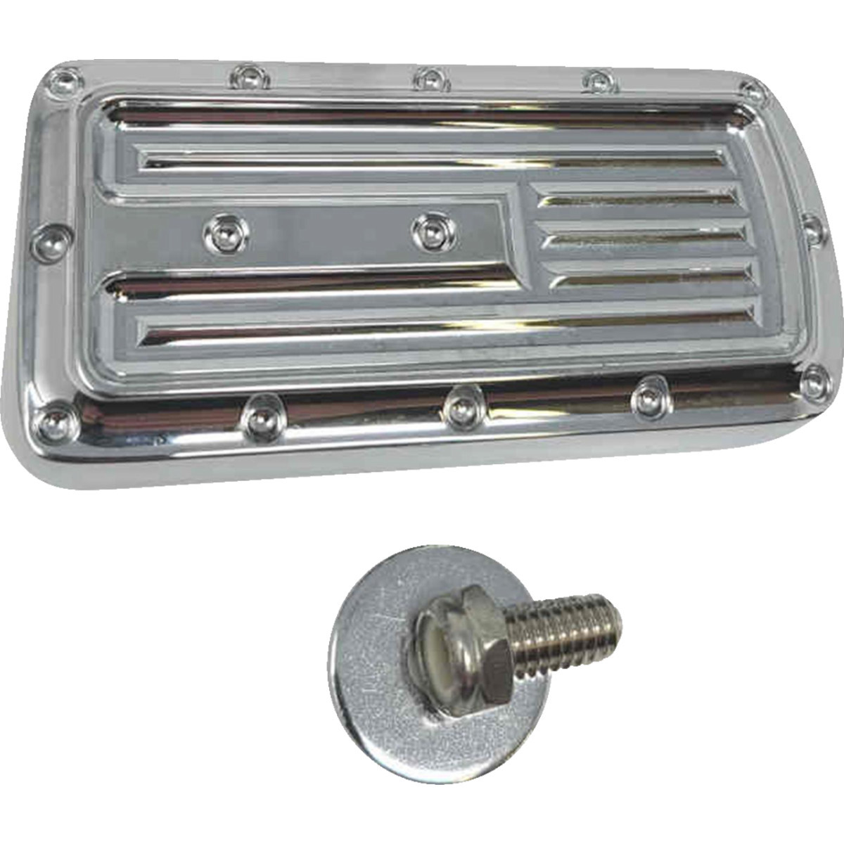 Covingtons #C1942-C - Brake Pedal - Dimpled - Chrome