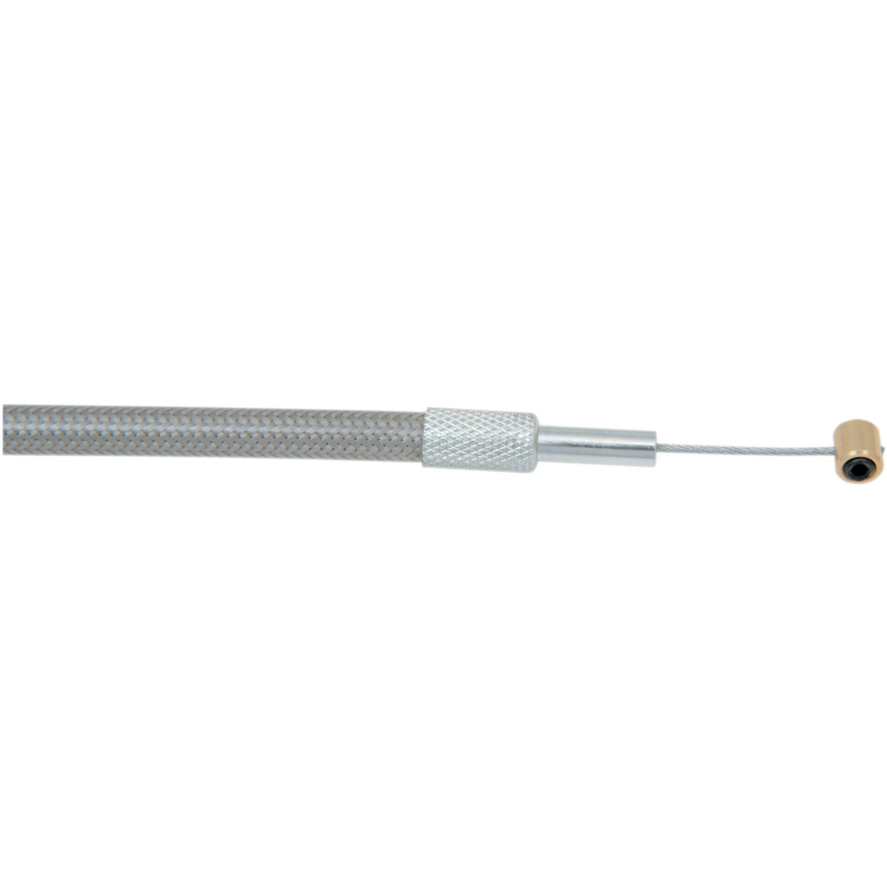Throttle Cable - BYO - 45° - Stainless Steel