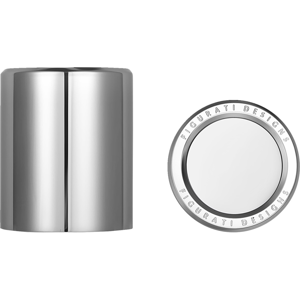 Figurati Designs #FD60-DC-2530-SS - Docking Covers - Short - Silver