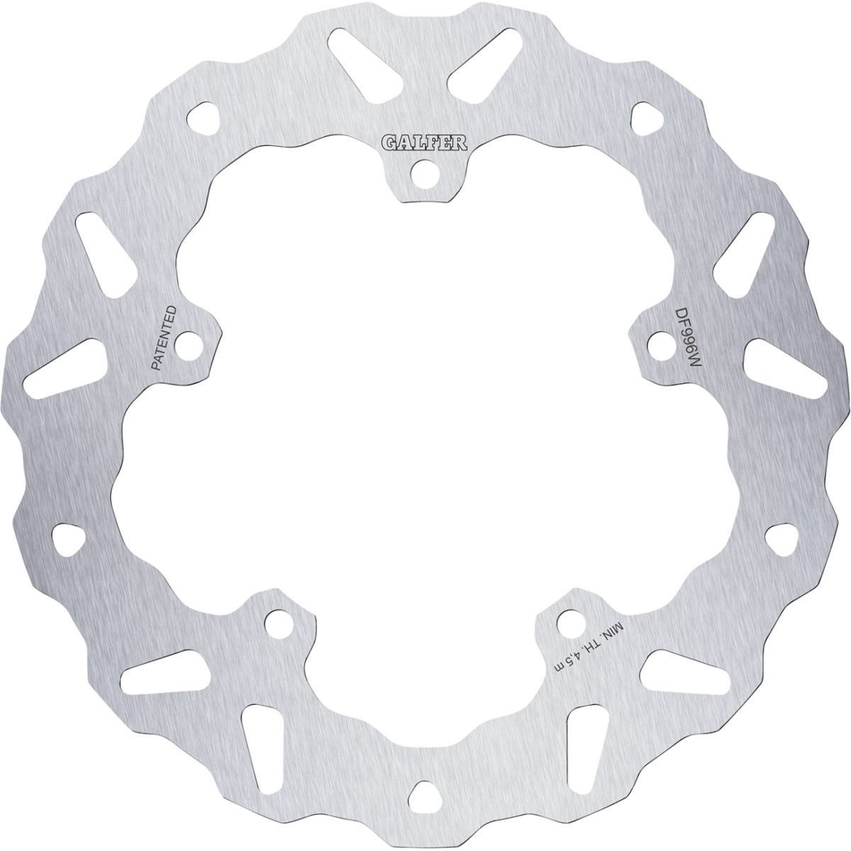Galfer #DF996W - Brake Rotor - Rear