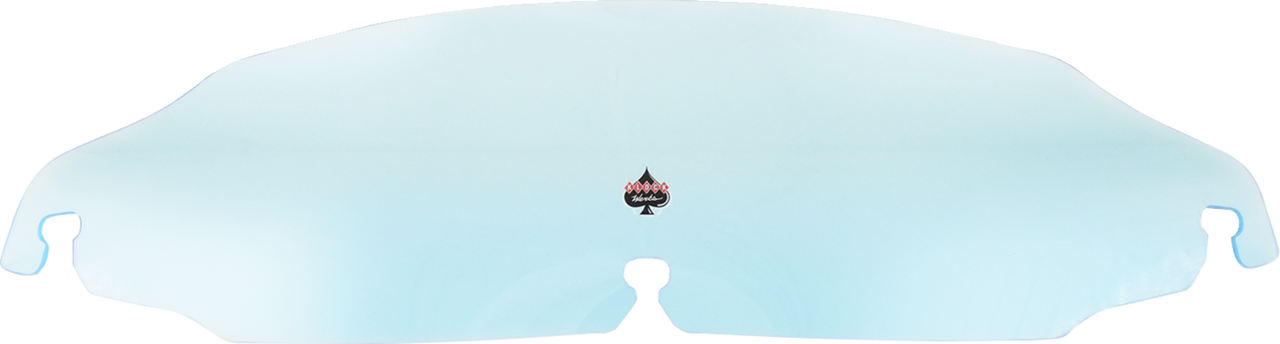 Klock Werks #KWW-01-0657 - Kolor Flare Windshield - 3-1/2" - Blue Ice - FLR