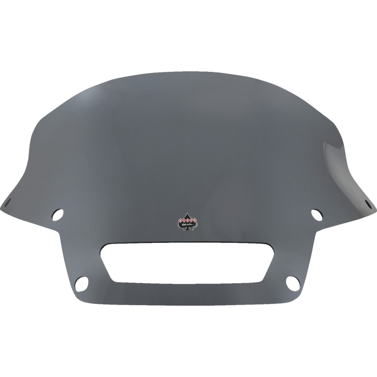 Klock Werks #KWW-02-0607-DS - Flare® Windshield - 6" - Dark Smoke - FXLRST