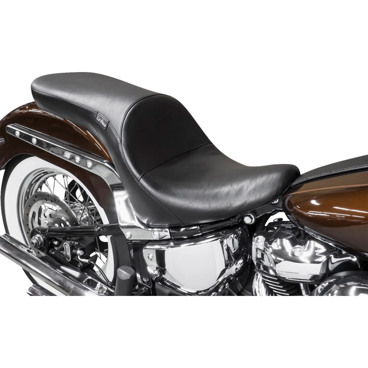 LE Pera #LYR-910S - Maverick Seat - Smooth - Black - FXLR/FLSB '18-'23