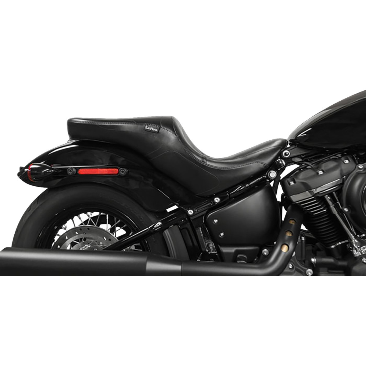 LE Pera #LYR-910 - Maverick Seat - Stitched - Black - FL/FX '18-'25