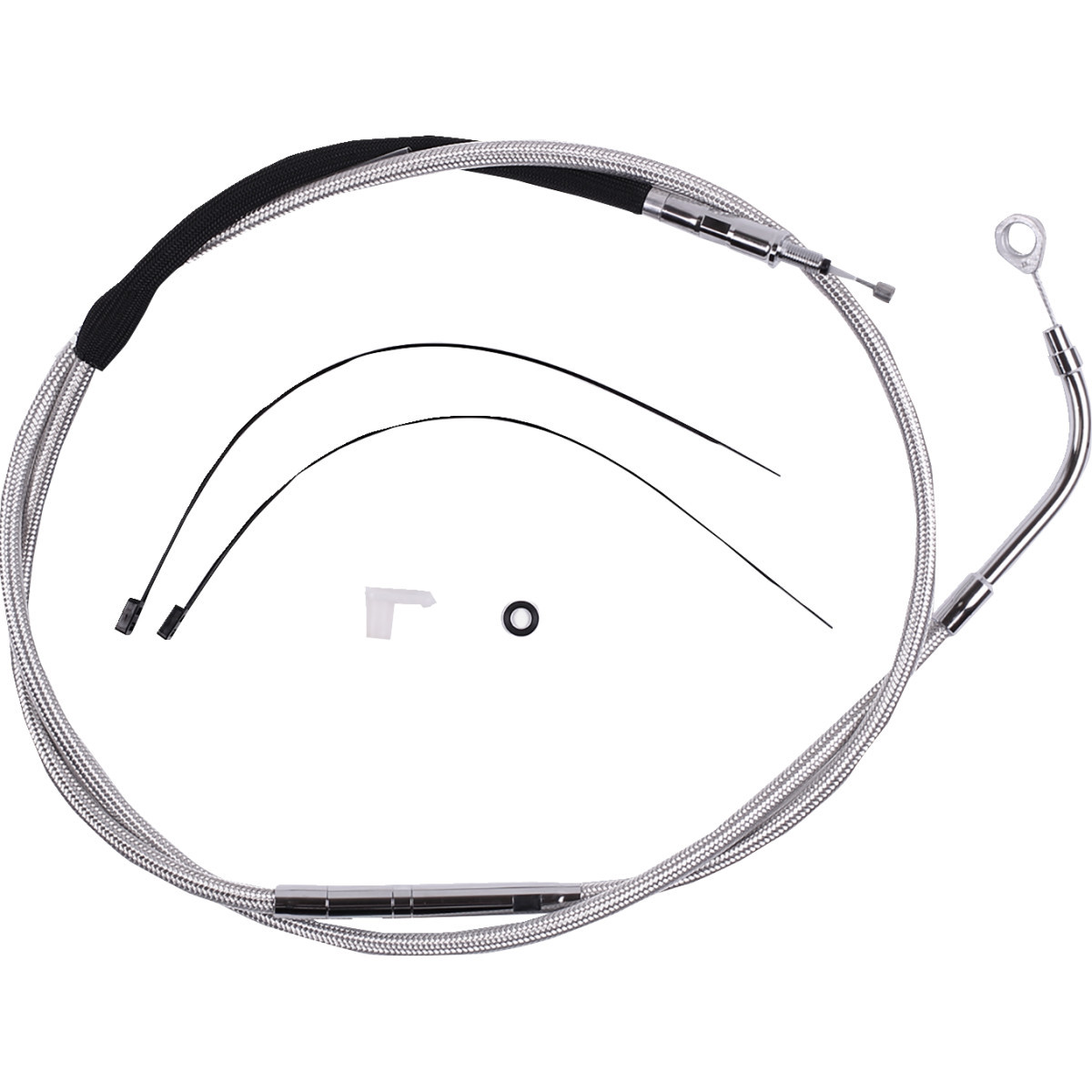 Magnum Shielding #52362HE - High-Efficiency Polished Stainless Clutch Cable - 67-3/4"