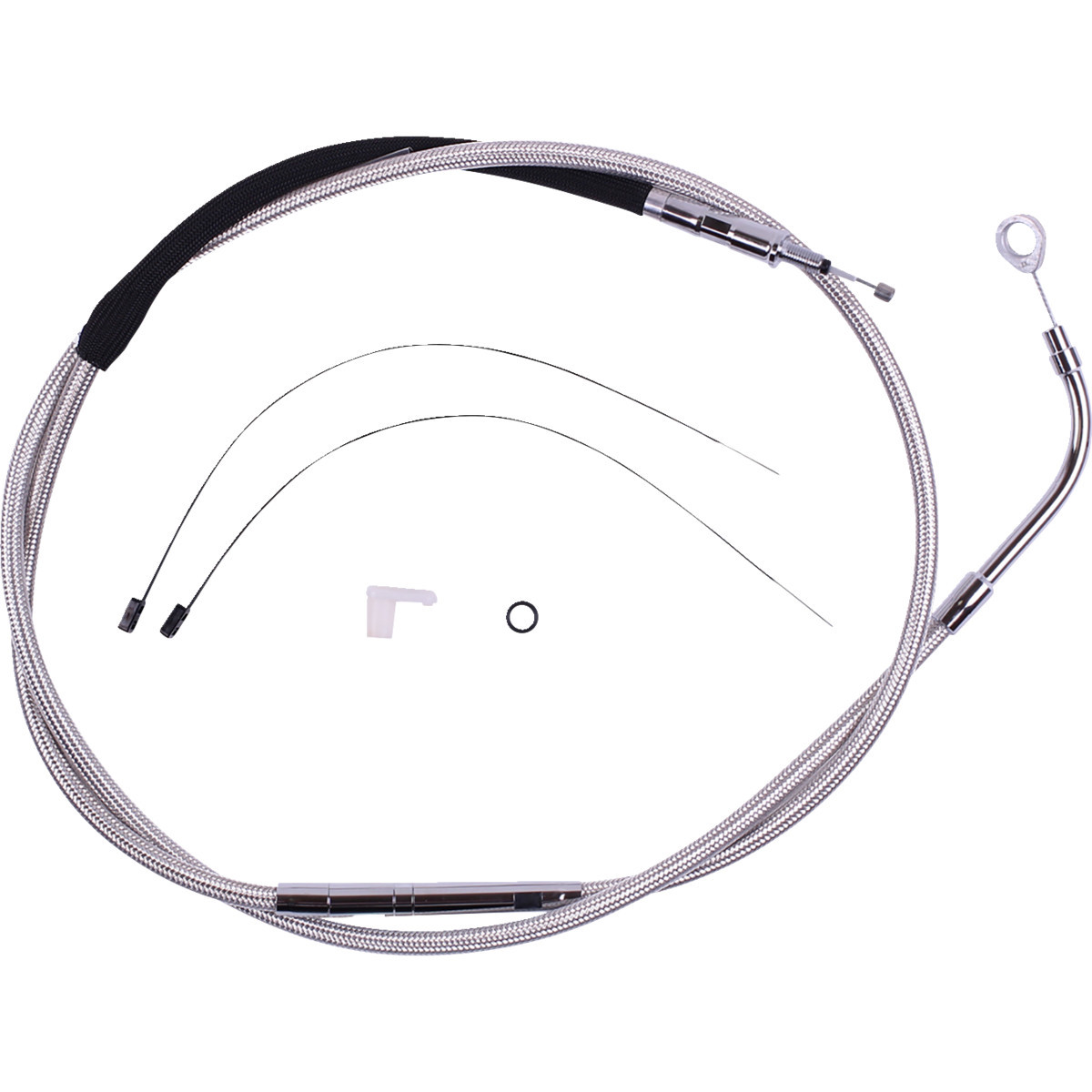 Magnum Shielding #52364HE - High-Efficiency Polished Stainless Clutch Cable - 69-3/4"
