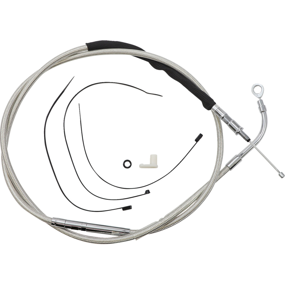 Magnum Shielding #52366HE - High-Efficiency Polished Stainless Clutch Cable - 71-3/4"