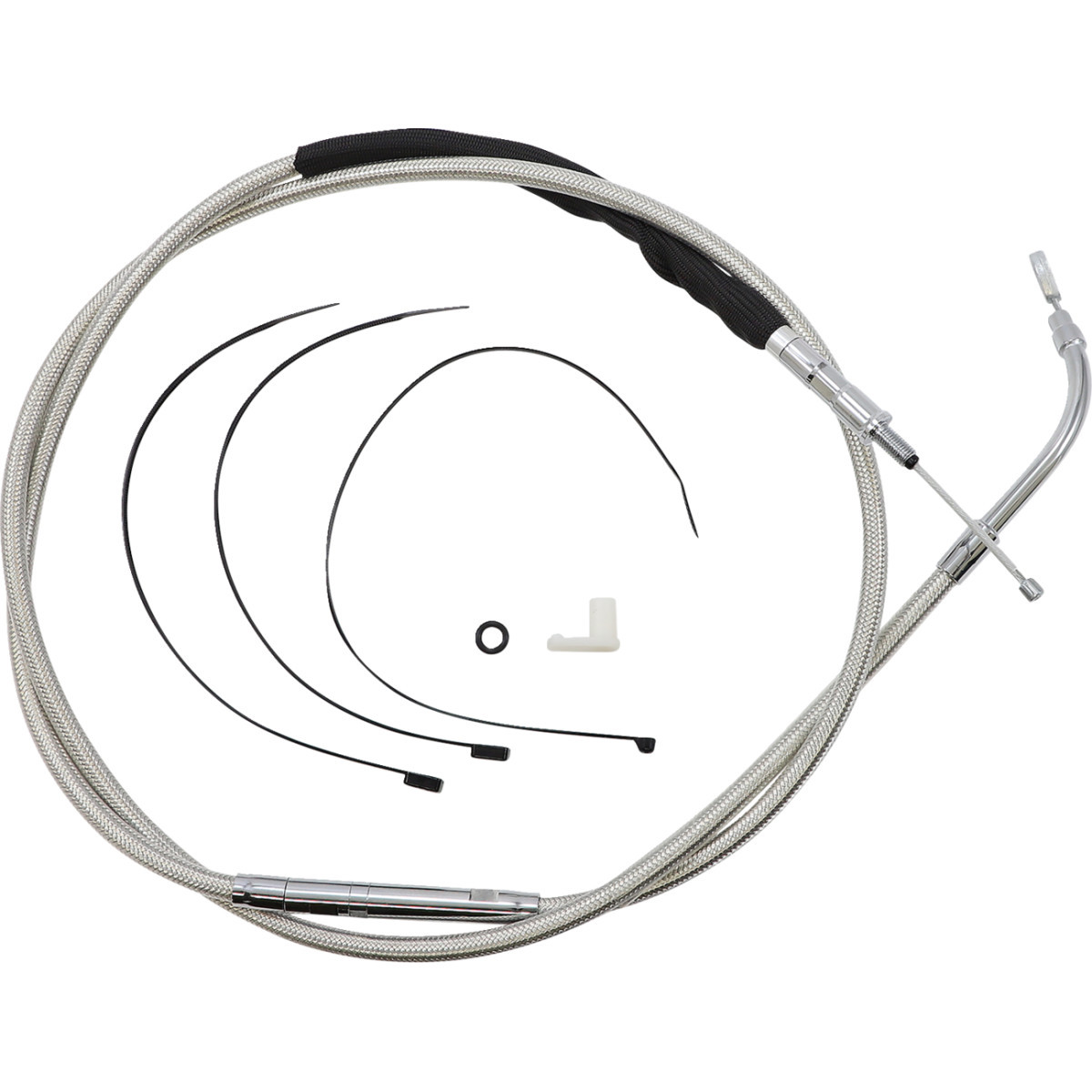 Magnum Shielding #52368HE - High-Efficiency Polished Stainless Clutch Cable - 73-3/4"