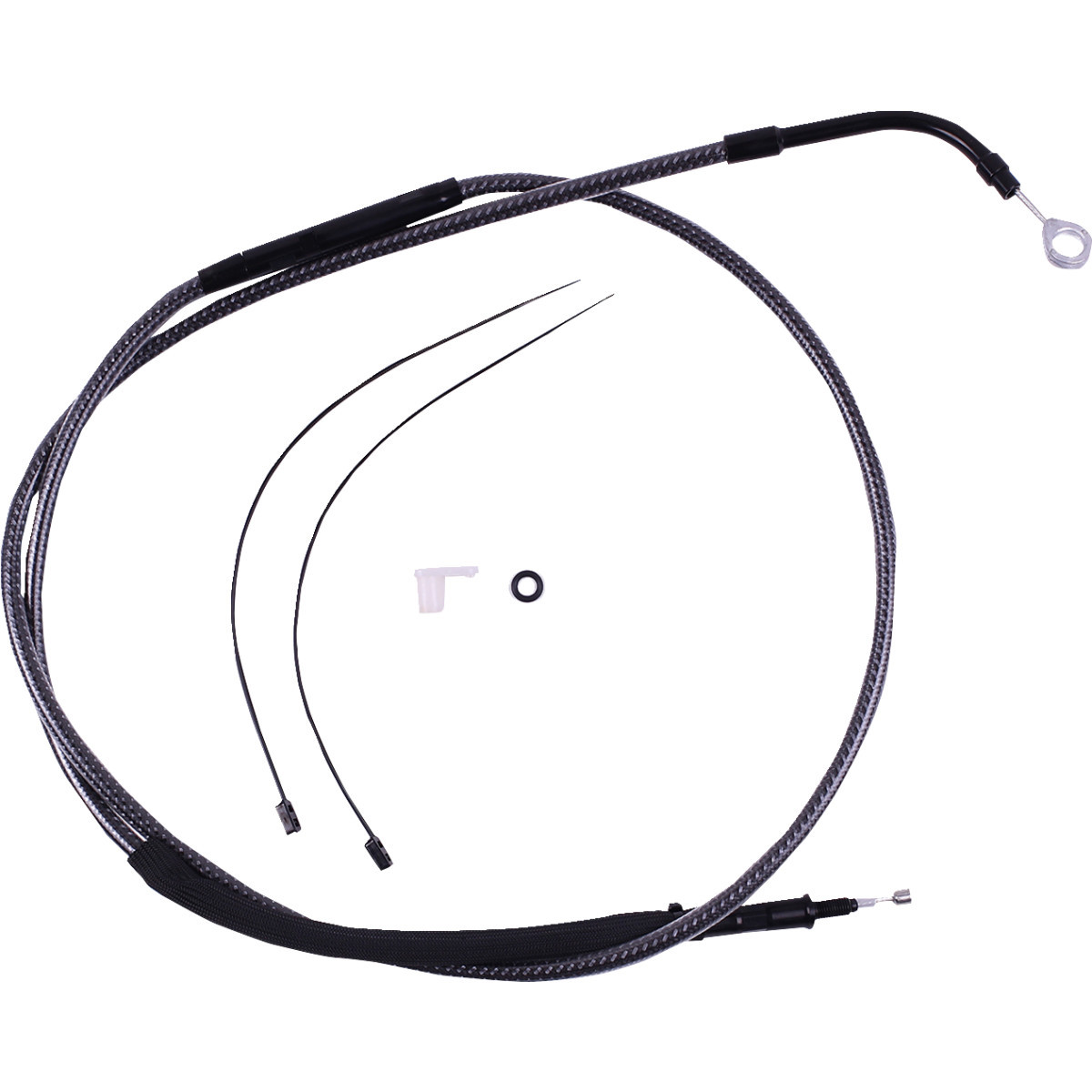 Magnum Shielding #72362HE - High-Efficiency Polished KARBONFIBR Clutch Cable - 67-3/4"